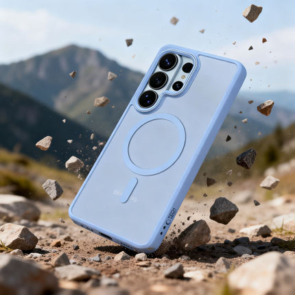 Samsung S26 Ultra - Magnetic Magsafe Case - MATTE SKY BLUE