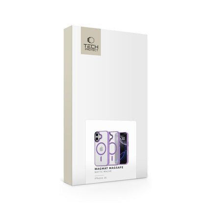 iPhone 16 Hoesje Doorzichtig Magsafe Mauve