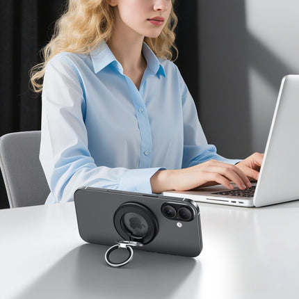 MagSafe magnetische telefoonhouder ring - Zwart