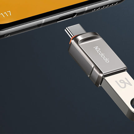 USB 3.0 naar USB-C adapter, Mcdodo OT-8730 (grijs)