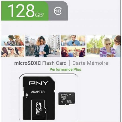 PNY Performance Plus microSDXC card 128GB Class 10