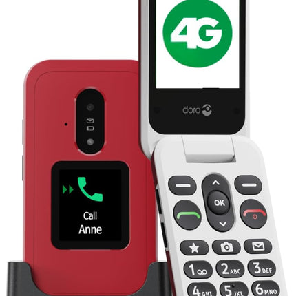 Doro Leva E30 4G Seniors Flip Phone