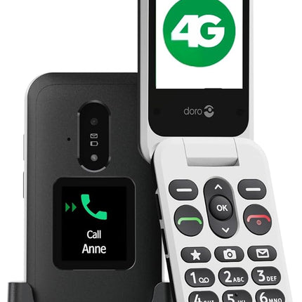 Doro Leva E30 4G Seniors Flip Phone