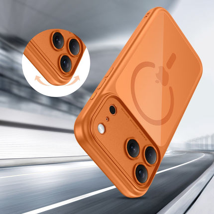 Hoesje Oranje Kleur Cosmic MagSafe voor iPhone 17 Pro