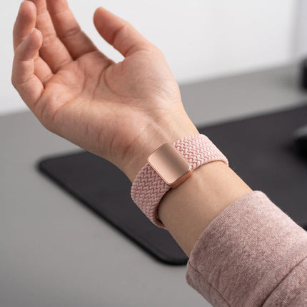 Samsung Galaxy Watch 8-serie 40 / 44 / 46 mm bandje – Dusty Rose, nylon, magnetische sluiting