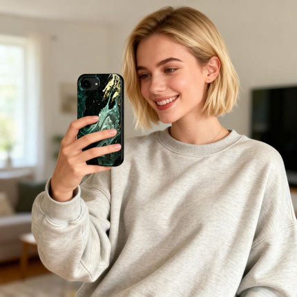 iPhone 16e / 17e Hoesje Magnetic MagSafe Case VERDE AURA