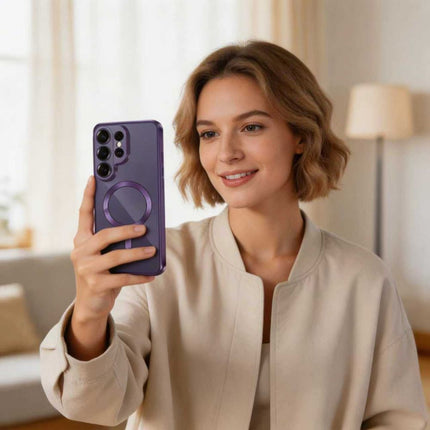 Samsung Galaxy S26 Ultra hoesje MAGSAFE COBALT VIOLET