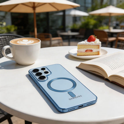 Samsung Galaxy S26 Ultra hoesje Magsafe SKY BLUE