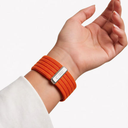 Tech-Protect Nylon Sport Apple Watch 8 / 9 / 10 / 11 / SE / Ultra (44 / 45 / 46 / 49 mm) bandje – Orange