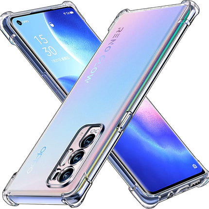 Hoesje Anti Shock Transparant - Oppo Find X3 Neo