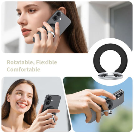 MagSafe magnetische telefoonhouder ring - Zwart
