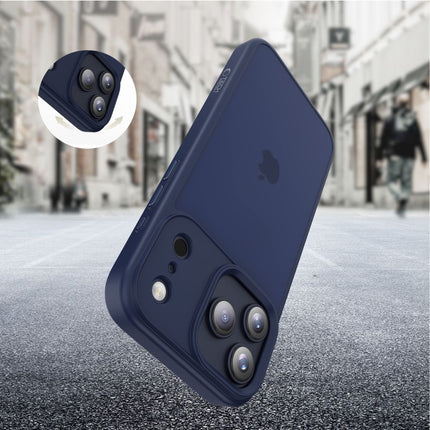 iPhone 17 Pro Max Hoesje Matte Magsafe Deep Blauw