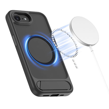 iPhone 16e / 17e Hoesje MAGRACK MAGSAFE ZWART
