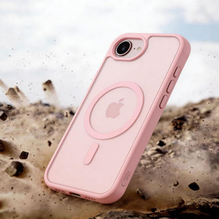 iPhone 16e / 17e Hoesje Roze Magnetic MagSafe Case