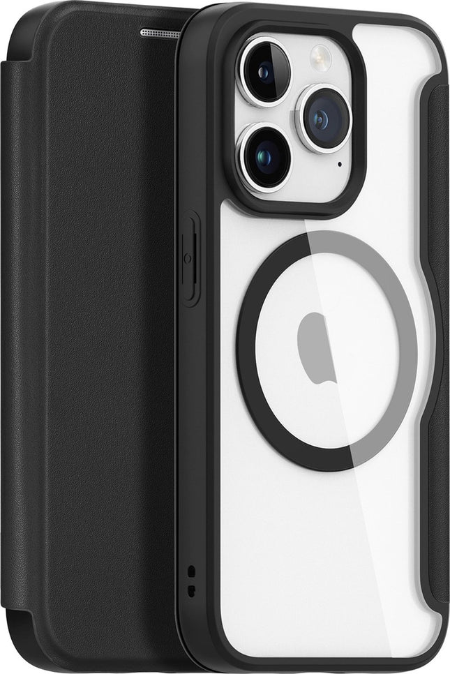 Dux Ducis - Hoesje geschikt voor iPhone 15 Pro - Pro Skin x serie - Zwart