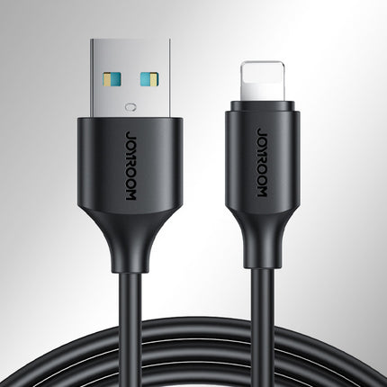 Kabel naar USB-A / Lightning / 2.4A / 1m Joyroom S-UL012A9 (zwart)