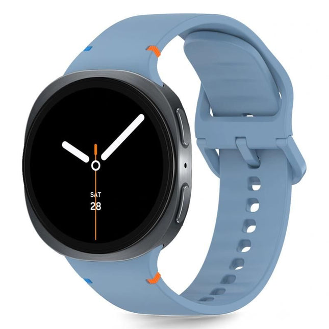 Samsung Galaxy watch 8 Serie 40 / 44 / 46 mm bandje siliconen baby blue