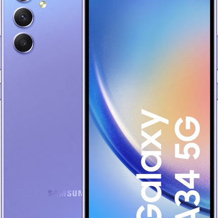 Samsung Galaxy A34 5G - 128GB - Awesome Violet