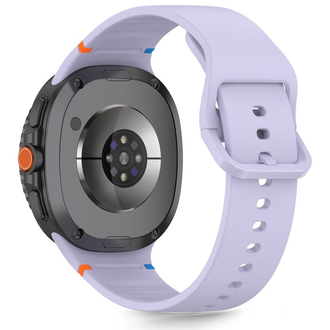 Samsung Galaxy watch 8 Serie 40 / 44 / 46 mm bandje siliconen paars