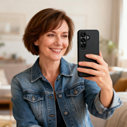 Samsung Galaxy S26 hoesje matte zwart Case