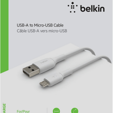 Belkin USB Type-A-Micro-B Cable 1m White