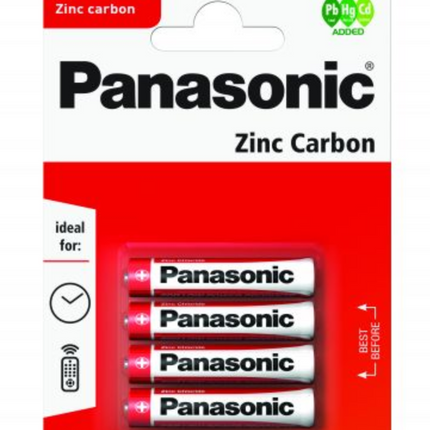 1,5V ZINK-KOOL BATTERIJ AAA, BLISTER À 4 STUKS