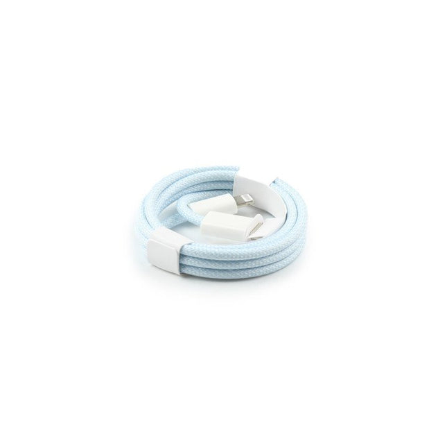 USB-C to 8 Pin Cable (Braided) Blue