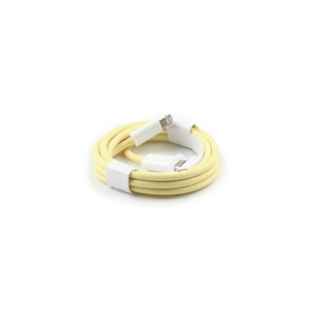 USB-C to 8 Pin Cable (Braided) Yellow