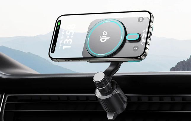 MagLeapWirdess Choetech Qi2 15W snelle autolader