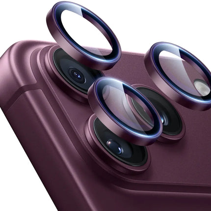 Bordeauxrood Cameralens Bescherming voor Apple iPhone 18 Pro / 18 Pro Max