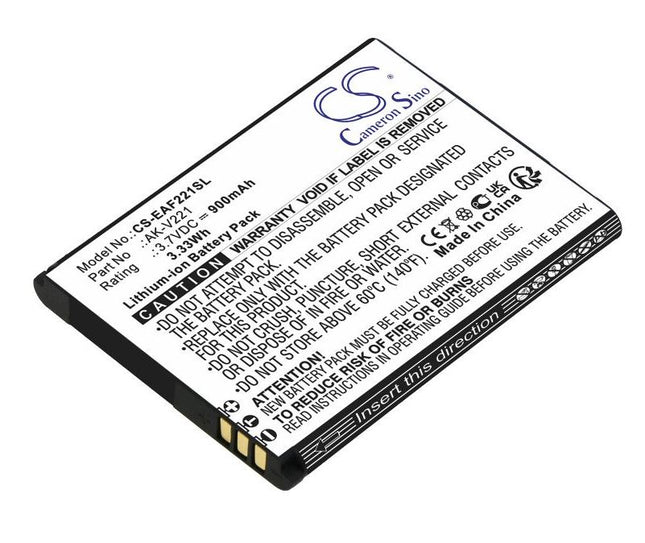 Emporia AK-V221 accu (3.7 V, 900 mAh, ALTERNATIEF)