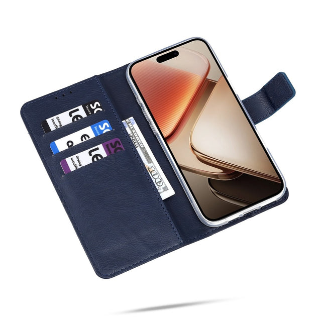 Samsung A17 5G Hoesje Bookcase Wallet Donker Blauw