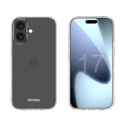 Soft Clear TPU Case Hoesje voor iPhone 17