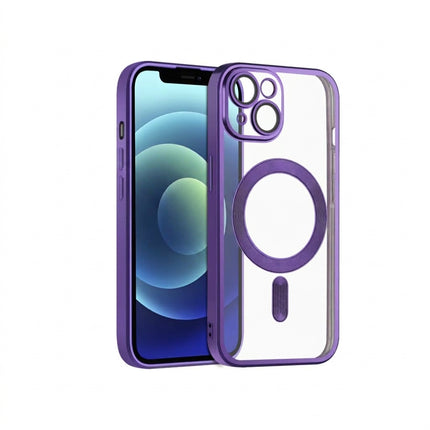 Hoesje MAGSHINE MAGSAFE IPHONE 13 Paars