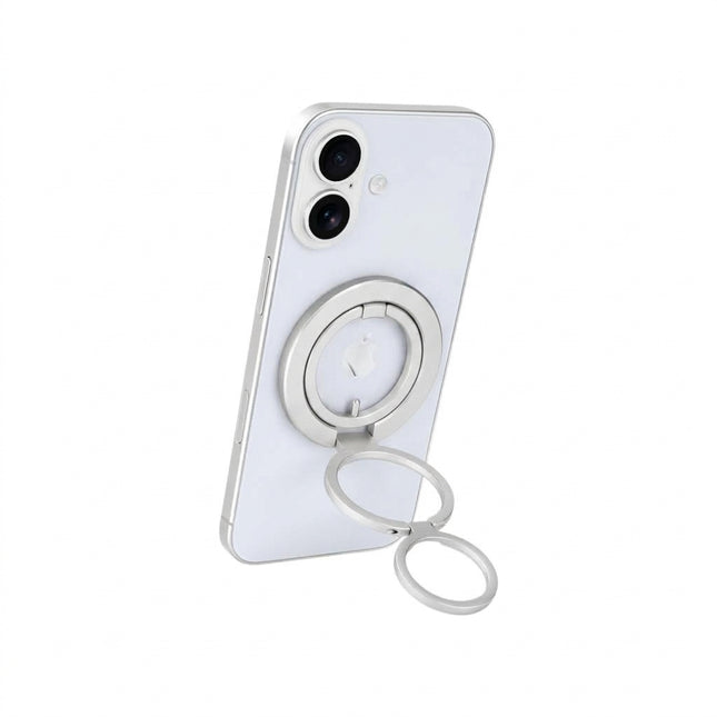 Support Double Ring MagSafe (Silver)