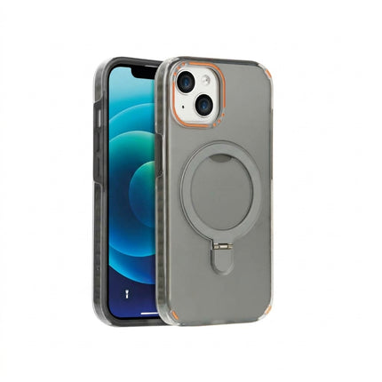 Metalen ring MagSafe-hoesje voor iPhone 11 (Zwart)