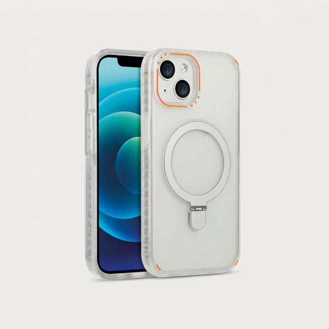 Metalen ring MagSafe-hoesje voor iPhone 11 (transparant)