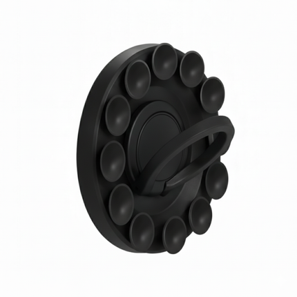 MagSafe magneetring zuignaphouder (zwart)