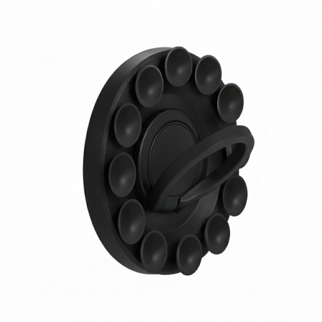 MagSafe magneetring zuignaphouder (zwart)