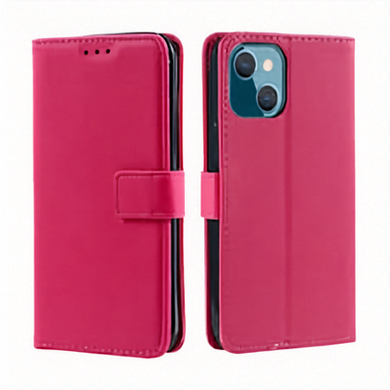 Samsung S25 FE 5G / S26 FE 5G  Hoesje Case Wallet Mapje Met ruimte voor Pasjes Roze