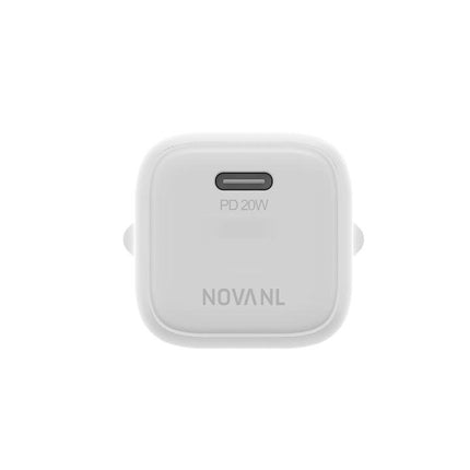 NOVANL GaNCharge 20W (USB-C) Wall Charger White