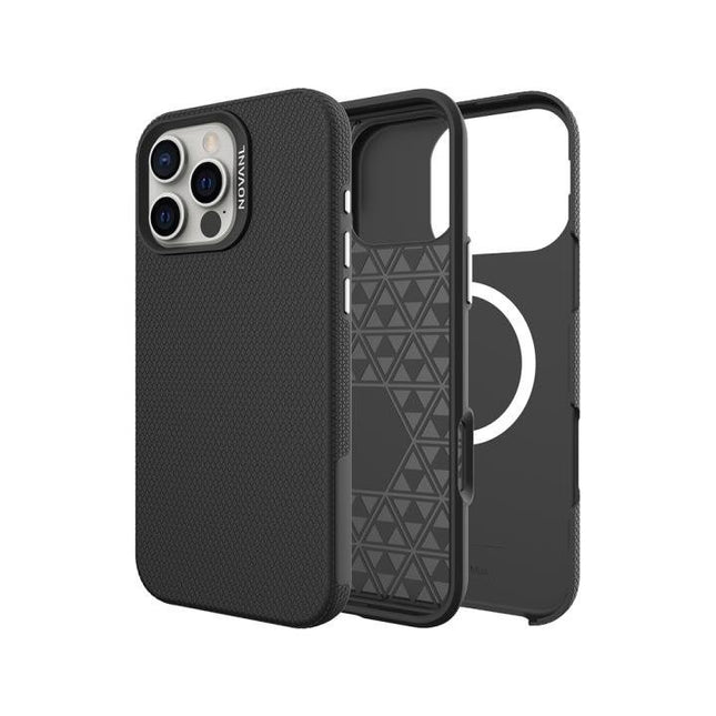 NOVANL GripArmor Case (Incl. Magnetics) Compatible for iPhone 16 Pro Max