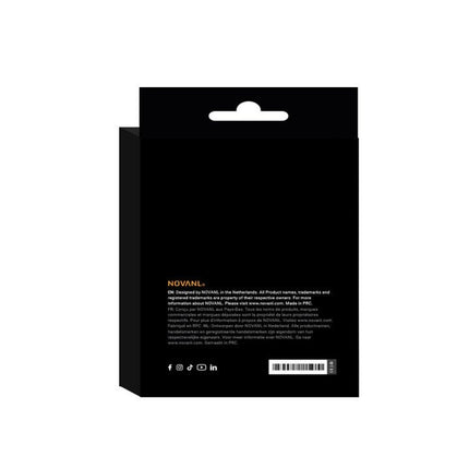 NOVANL SpeedCharge USB A naar USB-C kabel 12W (0,5M) Wit