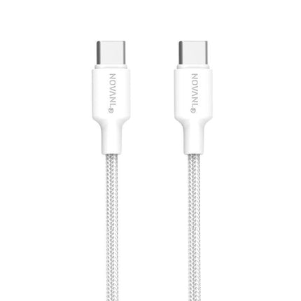NOVANL SpeedCharge USB C naar USB C-kabel 60W (2M) Wit