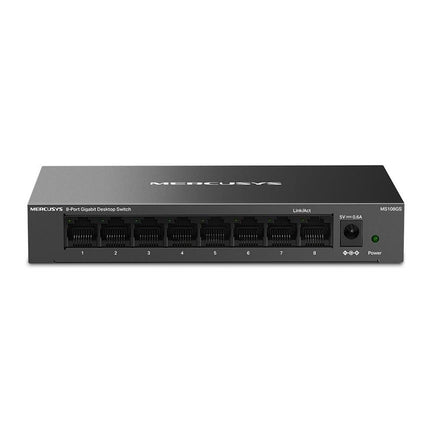 Mercusys MS108GS netwerk-switch Unmanaged Gigabit Ethernet (10/100/1000) Zwart