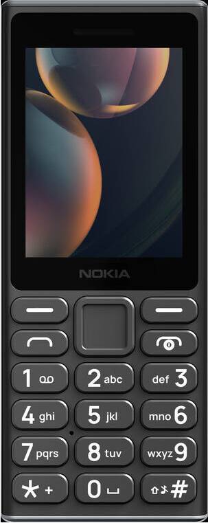 Nokia 105 2G Dual SIM Telefoon Zwart