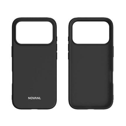 iPhone 17 Pro Max hoesje  Silicone Case Cover Zwart