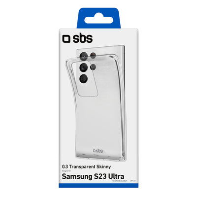 SBS Skinny cover Samsung Galaxy S23 Ultra, transparent