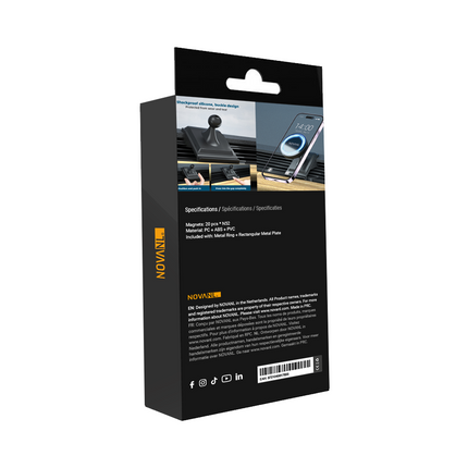 NOVANL MagLock Nikola Car Mount (For Tesla Model 3/Y)
