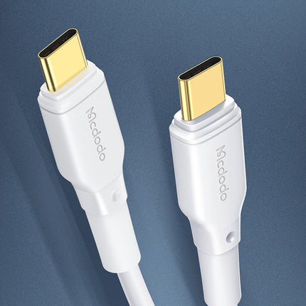 Kabel USB-C naar USB-C Mcdodo CA-8350, 100W, 1,2m (wit)